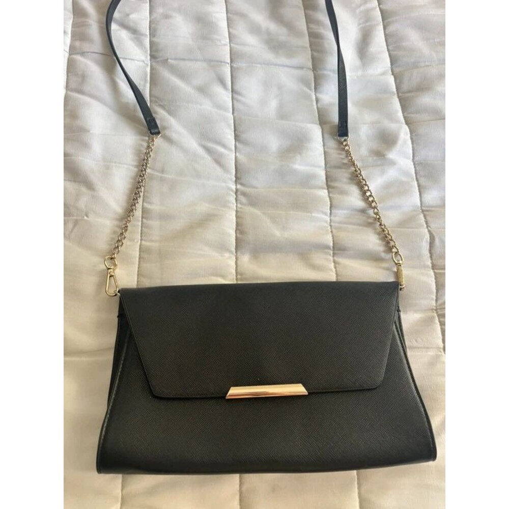 Classic H&M structured envelope bag - removable strap